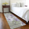 Piper Looms Chantille Floral ACN712 Purple Area Rug