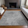 Piper Looms Chantille Organic ACN713 Gray Area Rug Lifestyle Image Feature