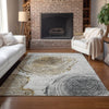 Piper Looms Chantille Organic ACN713 Taupe Area Rug