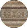 Piper Looms Chantille Southwest ACN714 Chocolate Area Rug