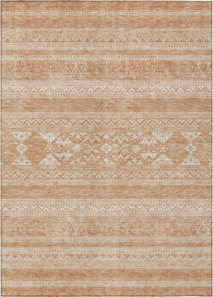 Piper Looms Chantille Southwest ACN714 Copper Area Rug