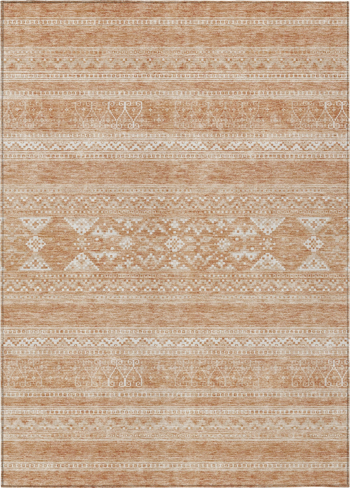 Piper Looms Chantille Southwest ACN714 Copper Area Rug