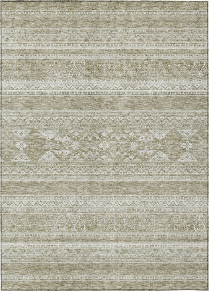 Piper Looms Chantille Southwest ACN714 Khaki Area Rug