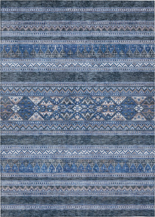 Piper Looms Chantille Southwest ACN714 Navy Area Rug