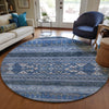 Piper Looms Chantille Southwest ACN714 Navy Area Rug