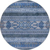 Piper Looms Chantille Southwest ACN714 Navy Area Rug