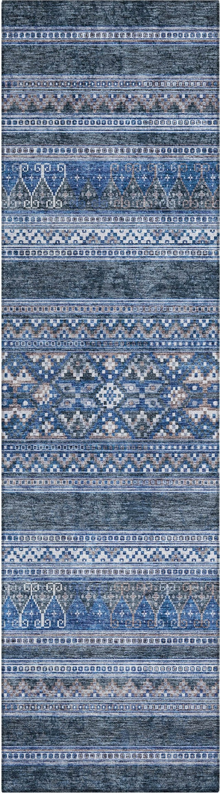 Piper Looms Chantille Southwest ACN714 Navy Area Rug