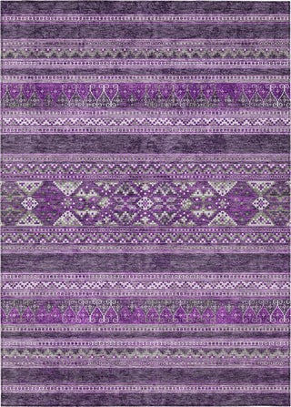 Piper Looms Chantille Southwest ACN714 Purple Area Rug