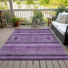 Piper Looms Chantille Southwest ACN714 Purple Area Rug