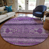 Piper Looms Chantille Southwest ACN714 Purple Area Rug