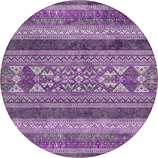 Piper Looms Chantille Southwest ACN714 Purple Area Rug