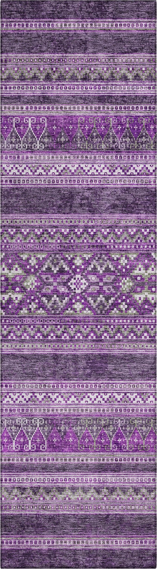 Piper Looms Chantille Southwest ACN714 Purple Area Rug