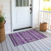 Piper Looms Chantille Southwest ACN714 Purple Area Rug