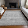 Piper Looms Chantille Southwest ACN714 Silver Area Rug Lifestyle Image Feature