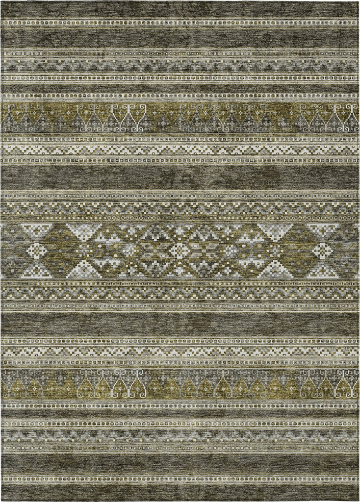 Piper Looms Chantille Southwest ACN714 Taupe Area Rug