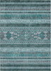 Piper Looms Chantille Southwest ACN714 Teal Area Rug