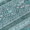 Piper Looms Chantille Southwest ACN714 Teal Area Rug