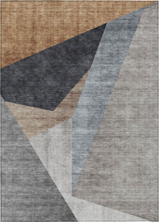 Piper Looms Chantille Art Deco ACN715 Taupe Area Rug