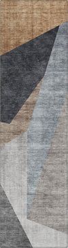 Piper Looms Chantille Art Deco ACN715 Taupe Area Rug