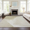 Piper Looms Chantille Art Deco ACN716 Beige Area Rug Lifestyle Image Feature