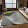 Piper Looms Chantille Art Deco ACN716 Sage Area Rug