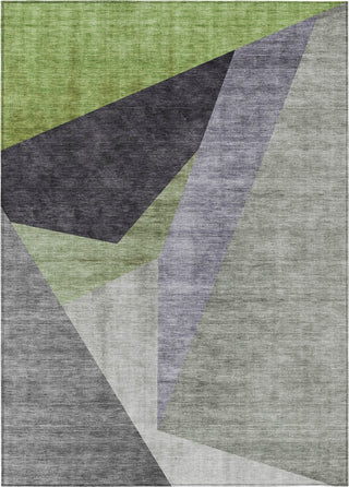 Piper Looms Chantille Art Deco ACN716 Sage Area Rug