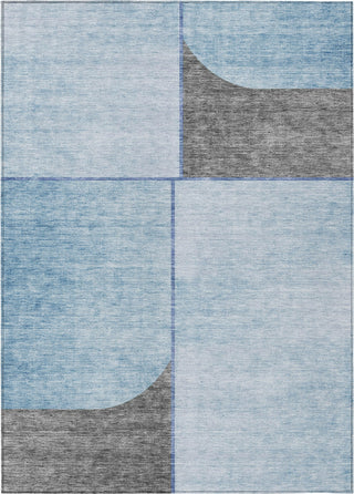 Piper Looms Chantille Art Deco ACN717 Sky Area Rug