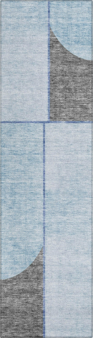 Piper Looms Chantille Art Deco ACN717 Sky Area Rug