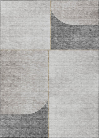 Piper Looms Chantille Art Deco ACN717 Taupe Area Rug