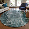 Piper Looms Chantille Modern ACN718 Teal Area Rug