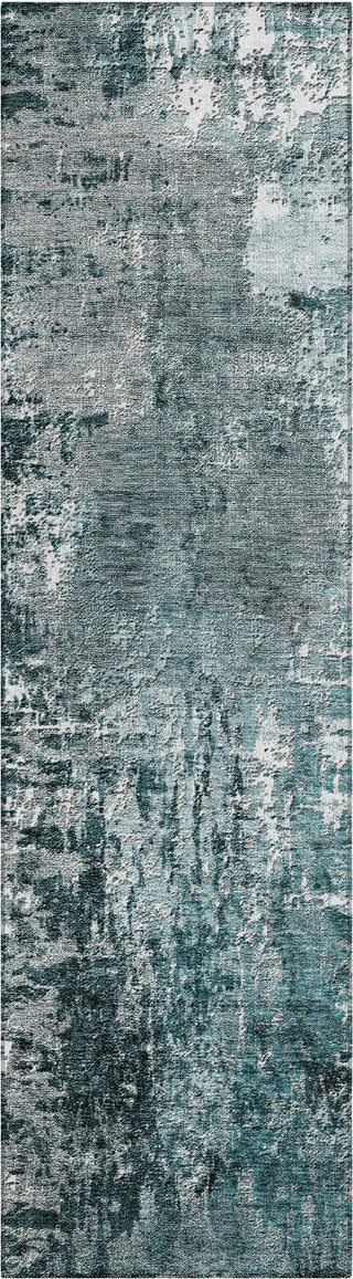 Piper Looms Chantille Modern ACN718 Teal Area Rug