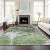 Piper Looms Chantille Organic ACN719 Aloe Area Rug Lifestyle Image Feature