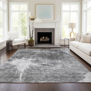 Piper Looms Chantille Organic ACN719 Gray Area Rug Lifestyle Image Feature