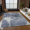 Piper Looms Chantille Organic ACN719 Navy Area Rug