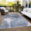 Piper Looms Chantille Organic ACN719 Navy Area Rug