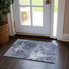 Piper Looms Chantille Organic ACN719 Navy Area Rug