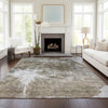 Piper Looms Chantille Organic ACN719 Taupe Area Rug Lifestyle Image Feature