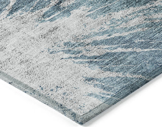 Piper Looms Chantille Organic ACN719 Teal Area Rug