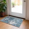 Piper Looms Chantille Organic ACN719 Teal Area Rug