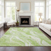 Piper Looms Chantille Waves ACN720 Aloe Area Rug Lifestyle Image Feature