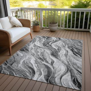 Piper Looms Chantille Waves ACN720 Gray Area Rug