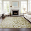 Piper Looms Chantille Modern ACN721 Taupe Area Rug Lifestyle Image Feature