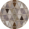 Piper Looms Chantille Geometric ACN722 Brown Area Rug