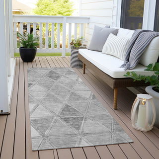 Piper Looms Chantille Geometric ACN722 Gray Area Rug