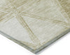 Piper Looms Chantille Geometric ACN722 Khaki Area Rug