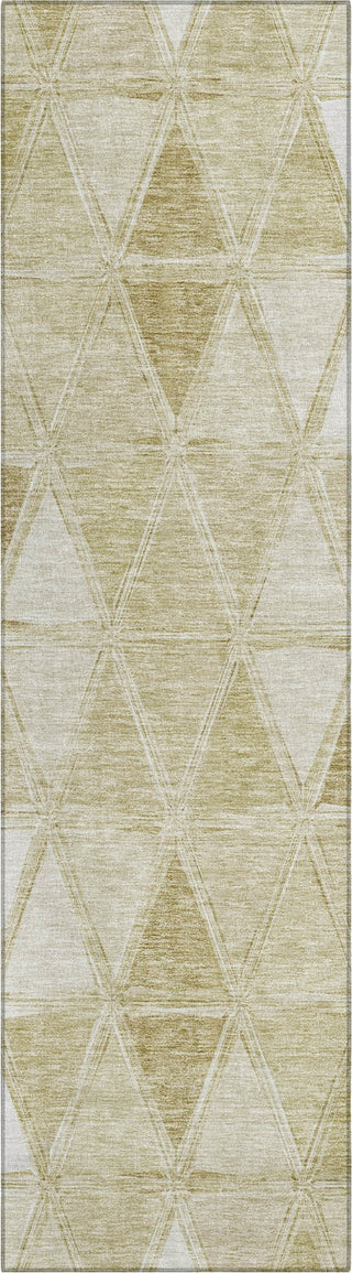 Piper Looms Chantille Geometric ACN722 Khaki Area Rug