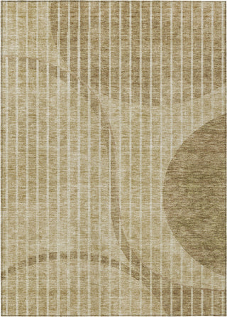 Piper Looms Chantille Striped ACN723 Brown Area Rug