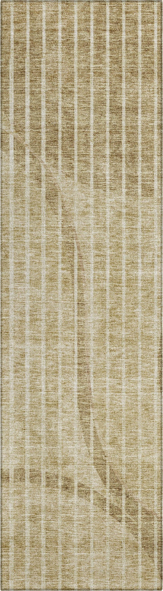 Piper Looms Chantille Striped ACN723 Brown Area Rug