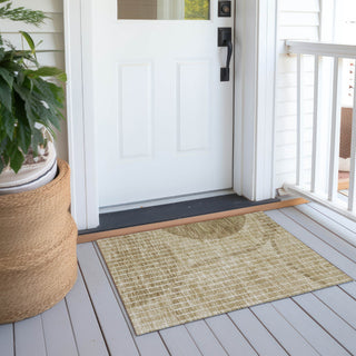 Piper Looms Chantille Striped ACN723 Brown Area Rug