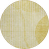 Piper Looms Chantille Striped ACN723 Gold Area Rug